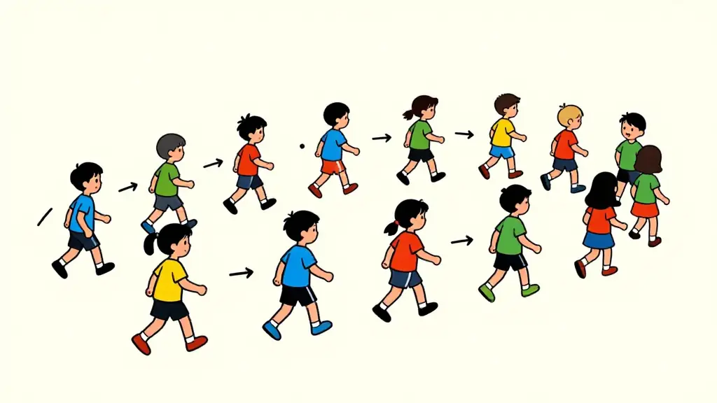 Illustration du jeu « En avant marche ! »