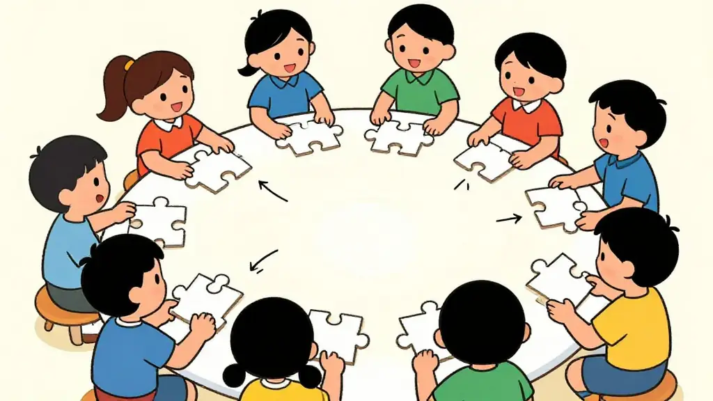 Illustration du jeu « Image brisée »
