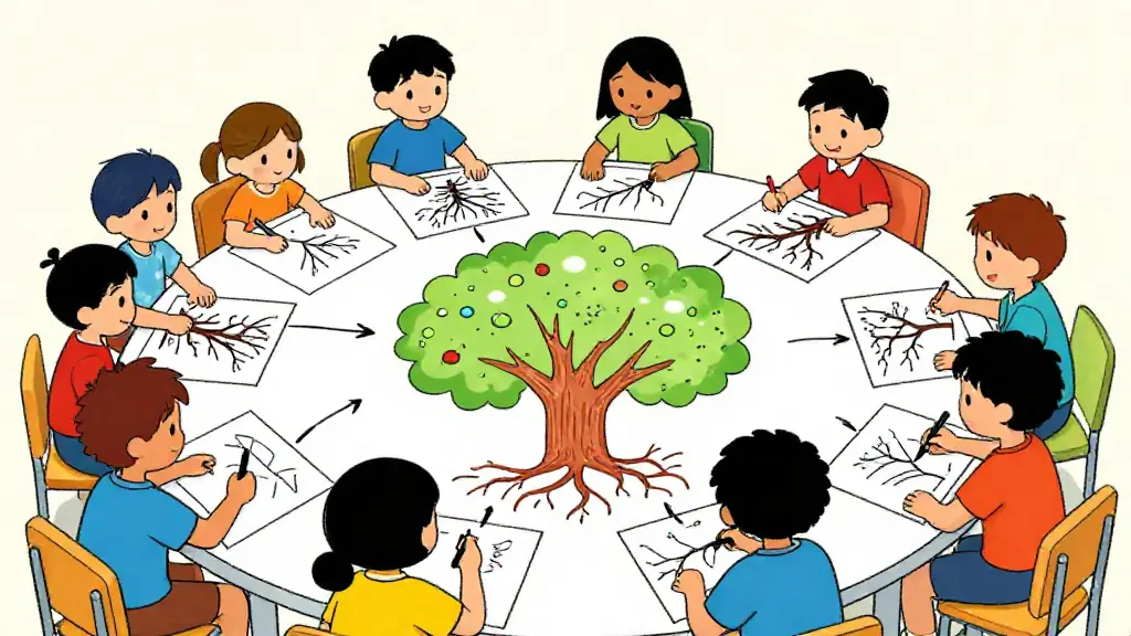 Illustration du jeu « Mon arbre »