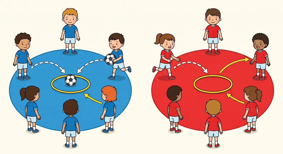 Illustration du jeu « Le Béret-Ballon »