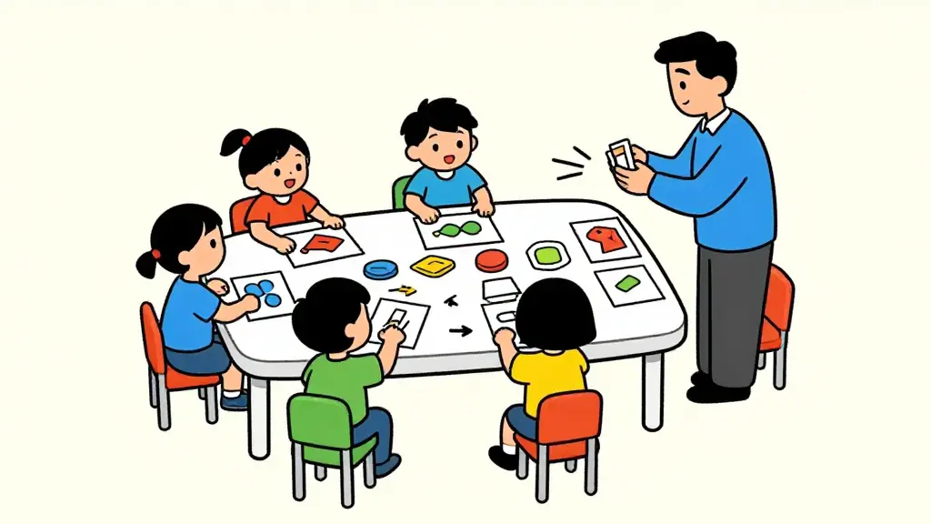 Illustration du jeu « Je voudrais »