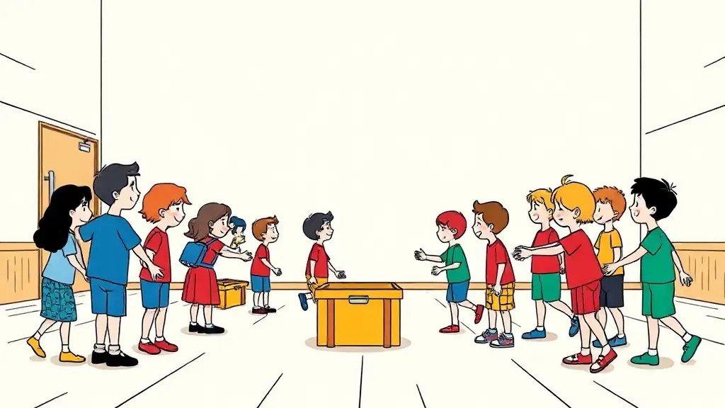 Illustration du jeu « La Chaîne des Pompiers »
