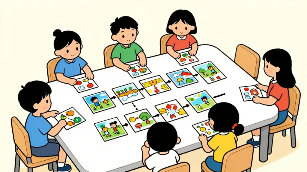 Illustration du jeu « Images séquentielles »