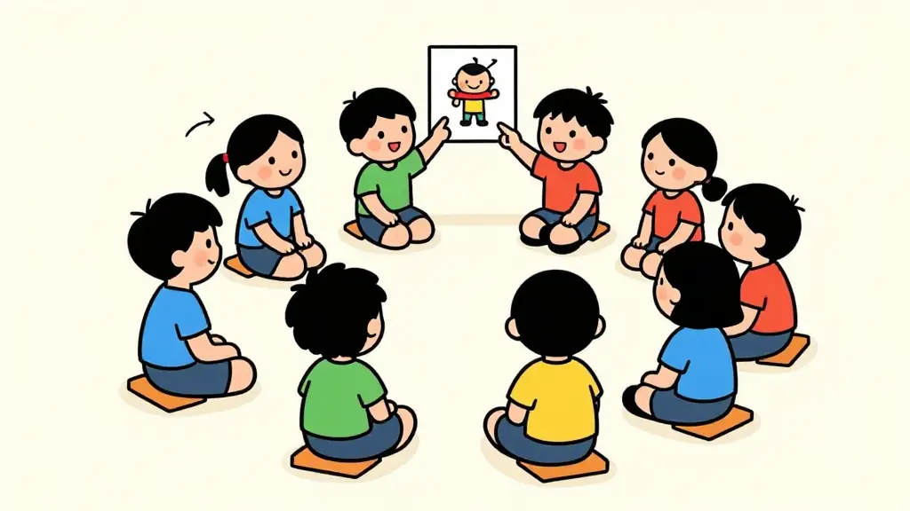 Illustration du jeu « Qui porte quoi ? »