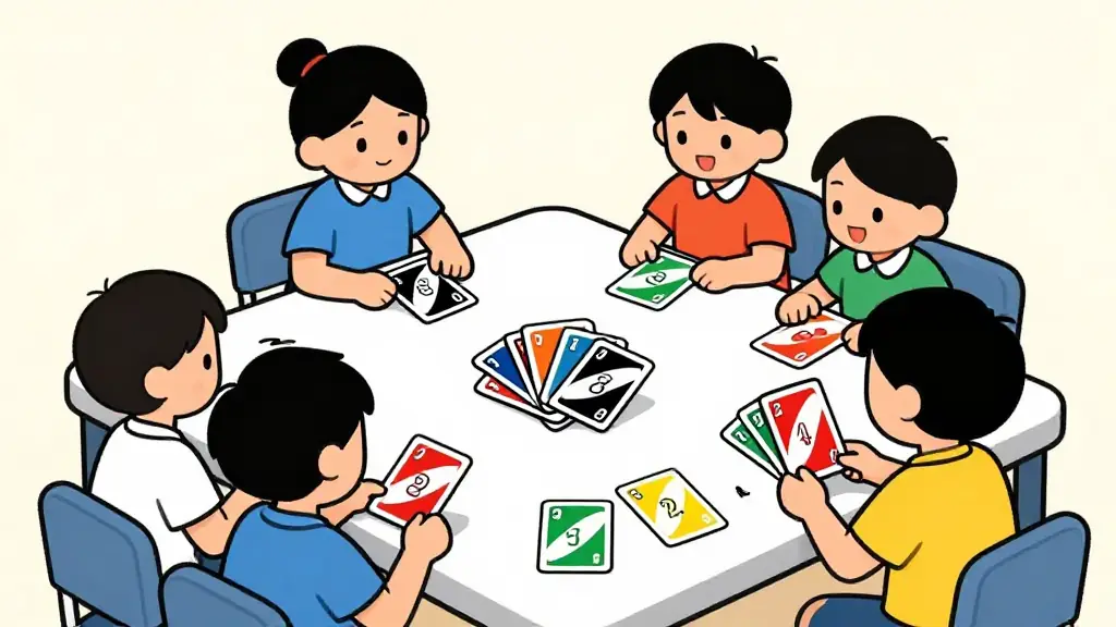 Illustration du jeu « Le Uno »