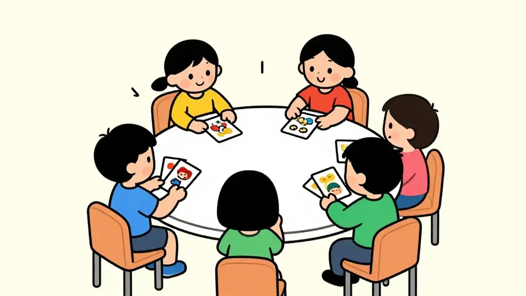 Illustration du jeu « Le 7 familles »