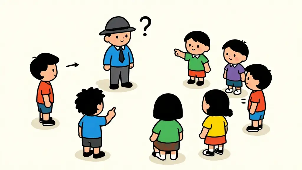 Illustration du jeu « Le détective »