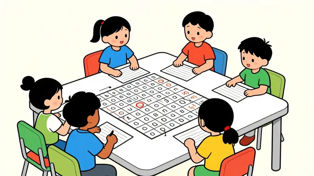 Illustration du jeu « Mots Cachés »