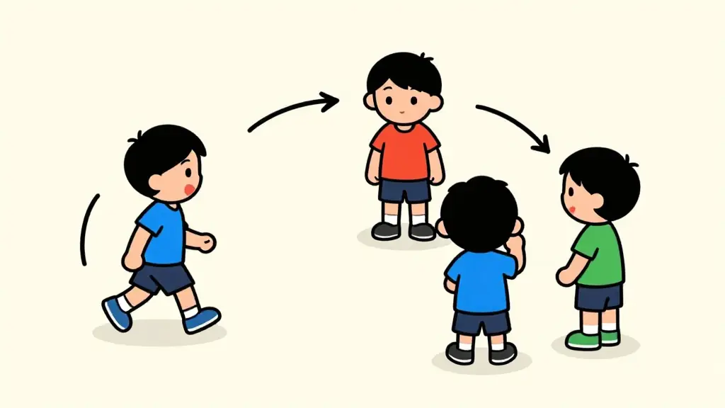 Illustration du jeu « Le distrait »