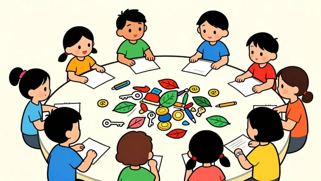 Illustration du jeu « Pêle-mêle »