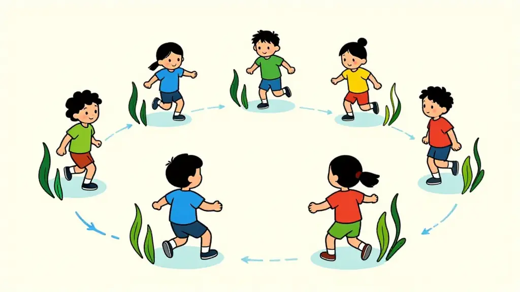 Illustration du jeu « La petite algue »