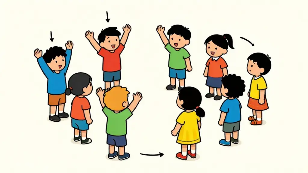 Illustration du jeu « Le yoyo du rayon de soleil »