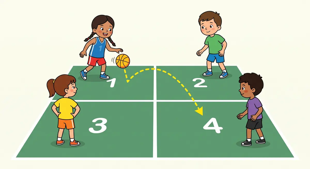 Illustration du jeu « Ballon carré »