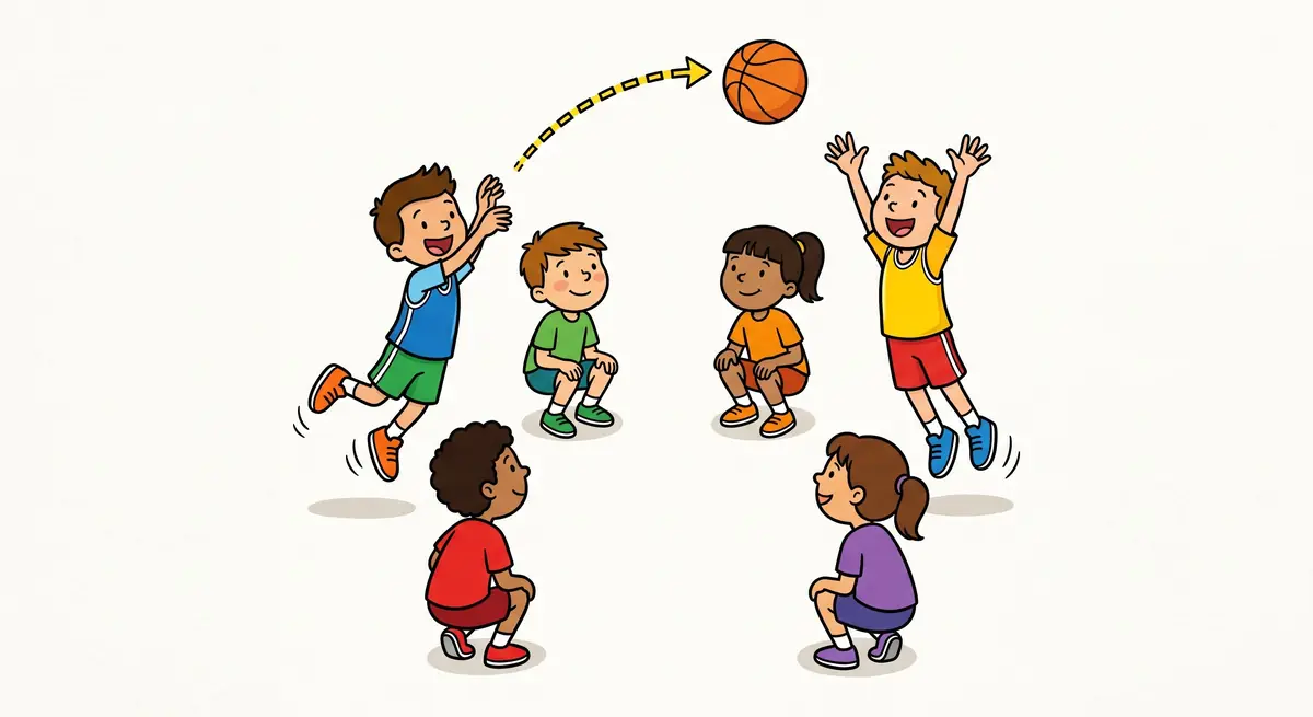 Illustration du jeu « Ballon-sauteur »