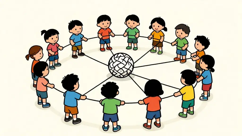 Illustration du jeu « Démêlons-nous ! »