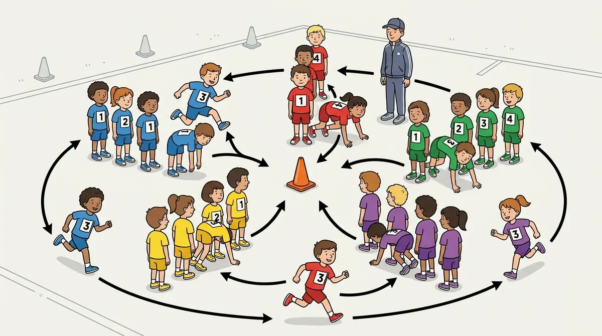 Illustration du jeu « L'étoile »