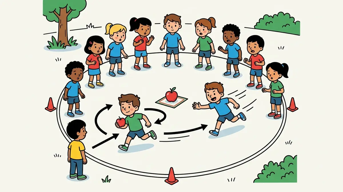 Illustration du jeu « Garde et braconnier »