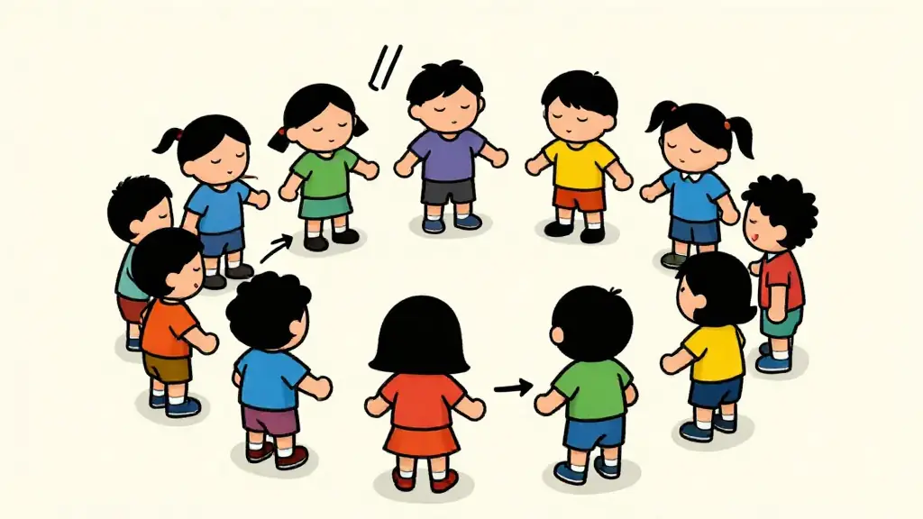 Illustration du jeu « L'enlèvement »