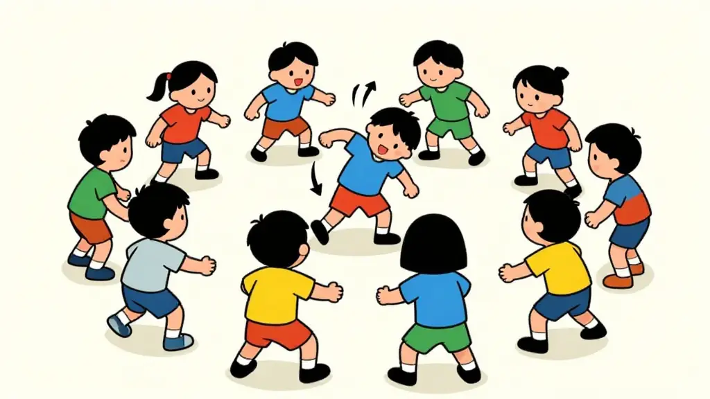 Illustration du jeu « La bouteille ivre »