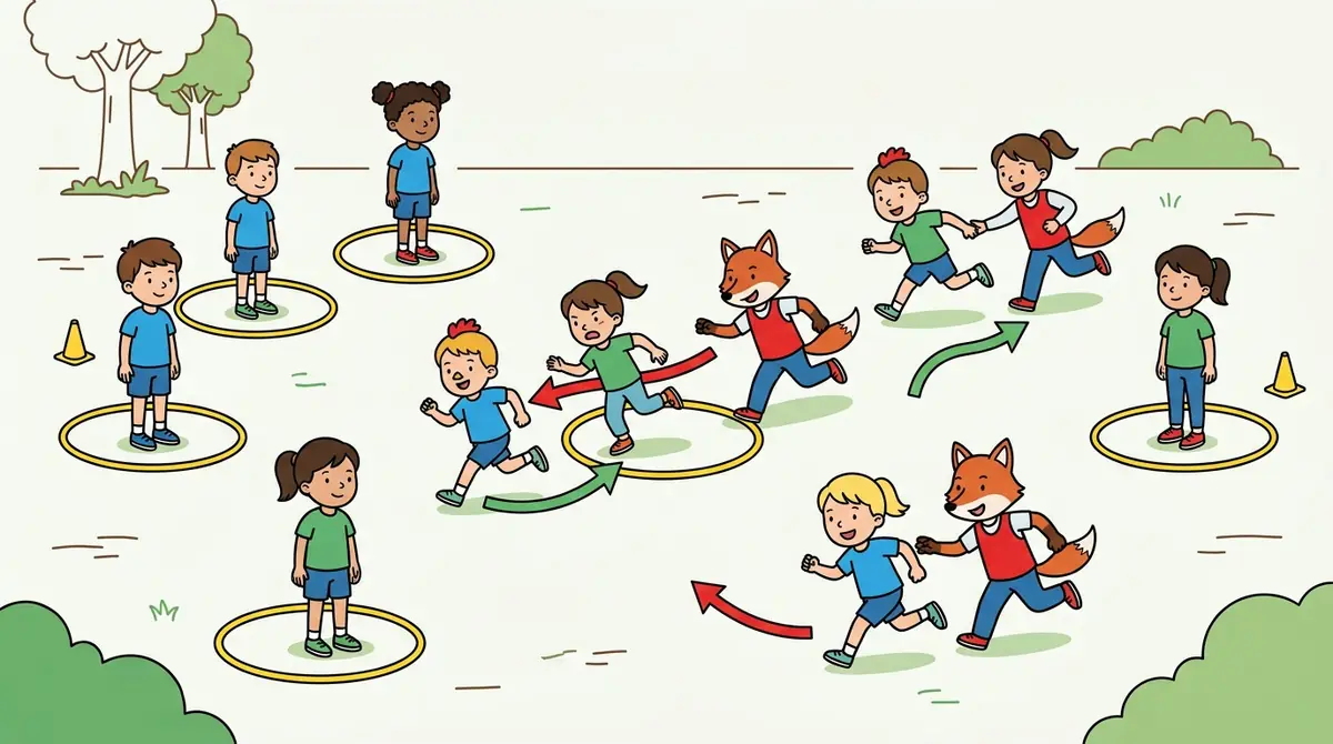 Illustration du jeu « Les poulaillers »