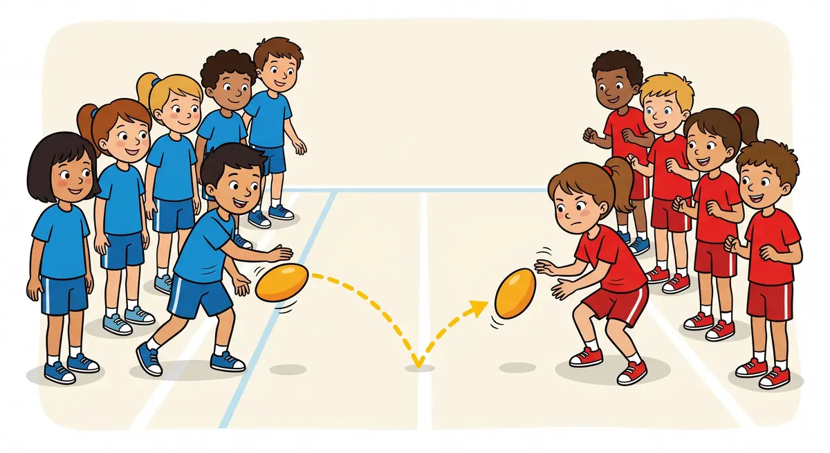 Illustration du jeu « Course de ballon-poire »