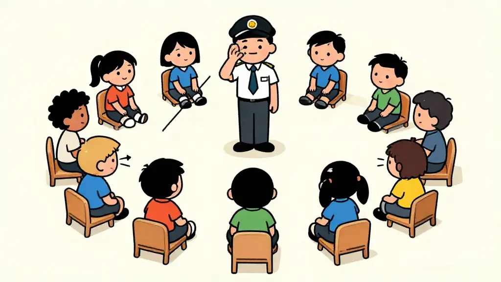 Illustration du jeu « L'inspecteur »