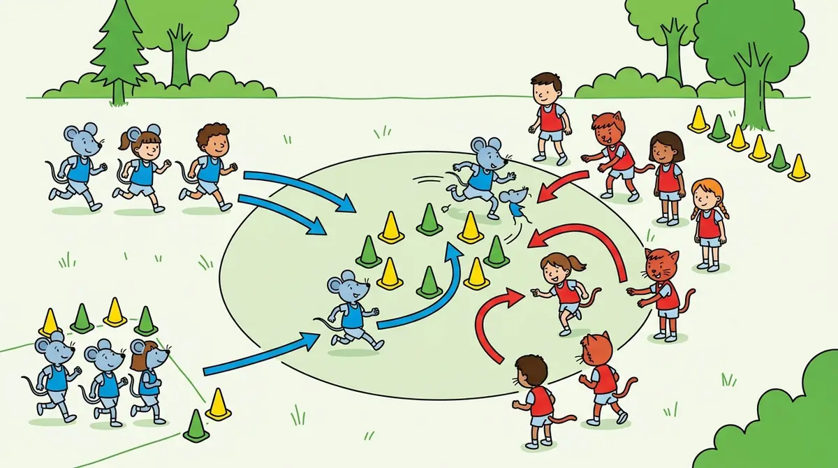 Illustration du jeu « Le trou de souris »