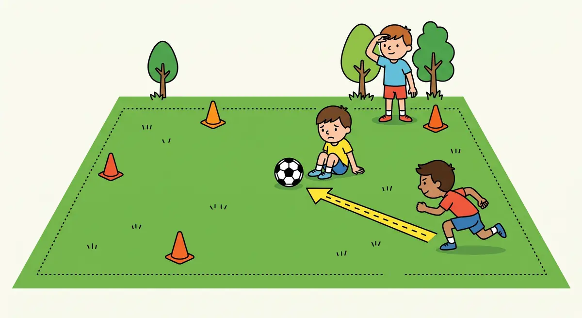 Illustration du jeu « Trap-ballon »