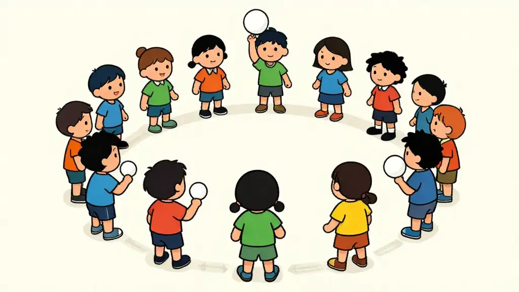 Illustration du jeu « La boule de neige »