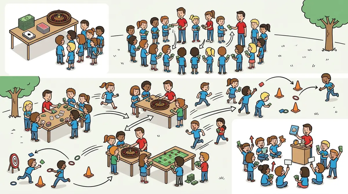 Illustration du jeu « Le casino »