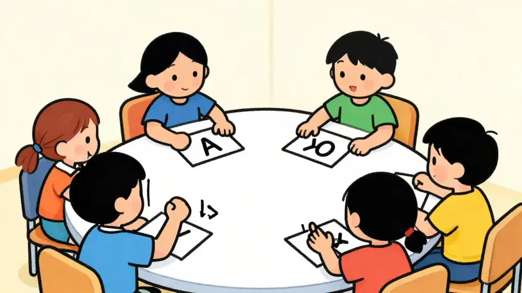Illustration du jeu « Mic mac moc muc »