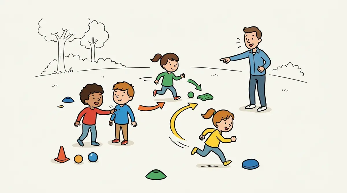 Illustration du jeu « Toucher couleurs »