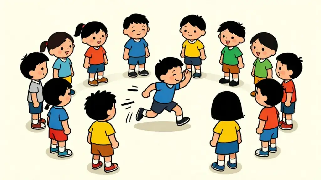 Illustration du jeu « Le clin d'œil »
