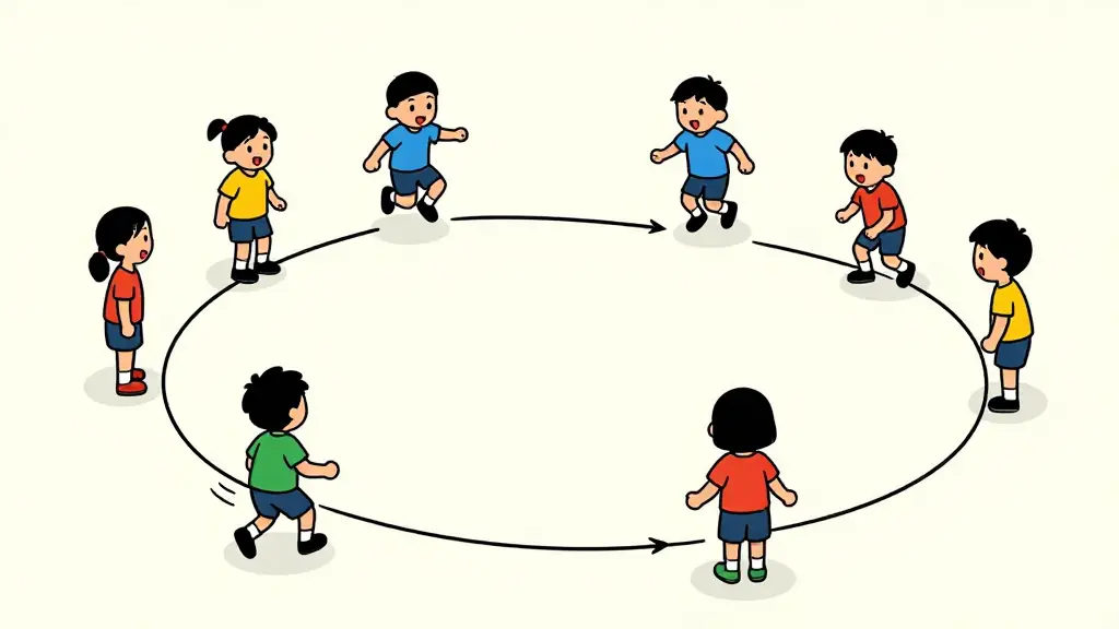 Illustration du jeu « Le secret (Corde à danser) »