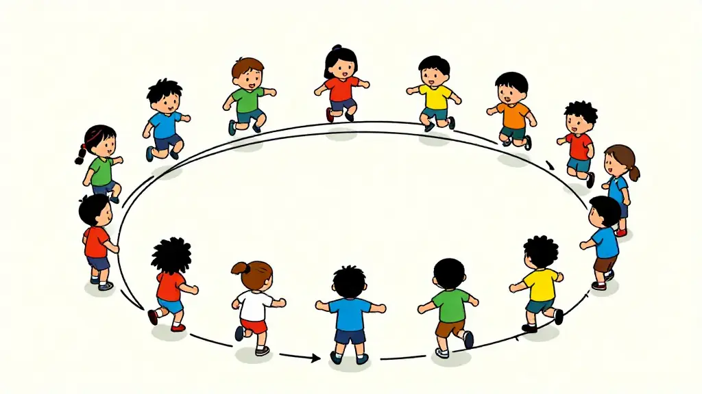 Illustration du jeu « Les 12 mois de l'année (Corde) »