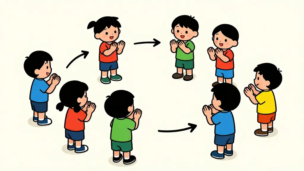 Illustration du jeu « Double-double (Jeu de main) »
