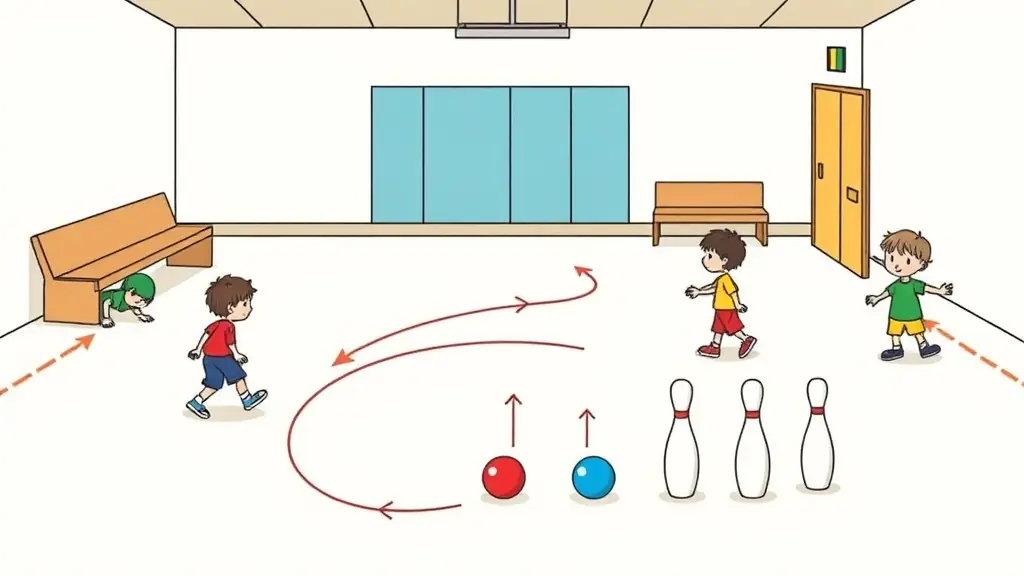 Illustration du jeu « Relais Parcours III »