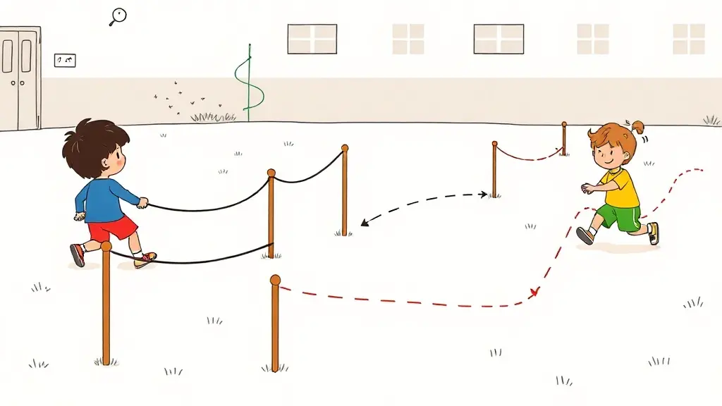 Illustration du jeu « La course des lézards »