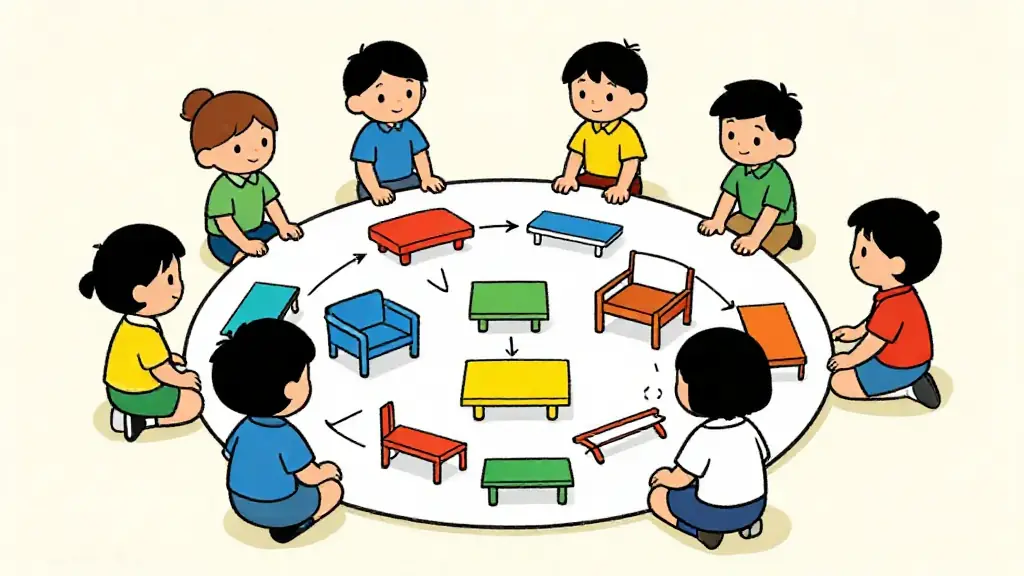 Illustration du jeu « La maison de Kim »