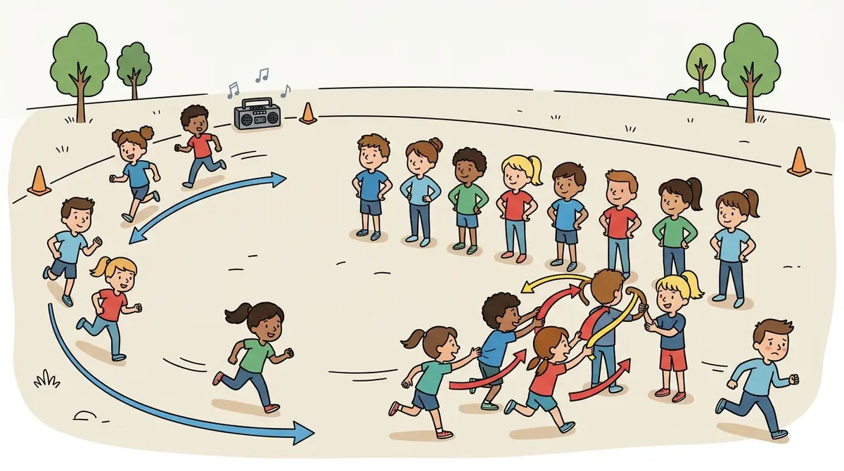 Illustration du jeu « Les cruches musicales »