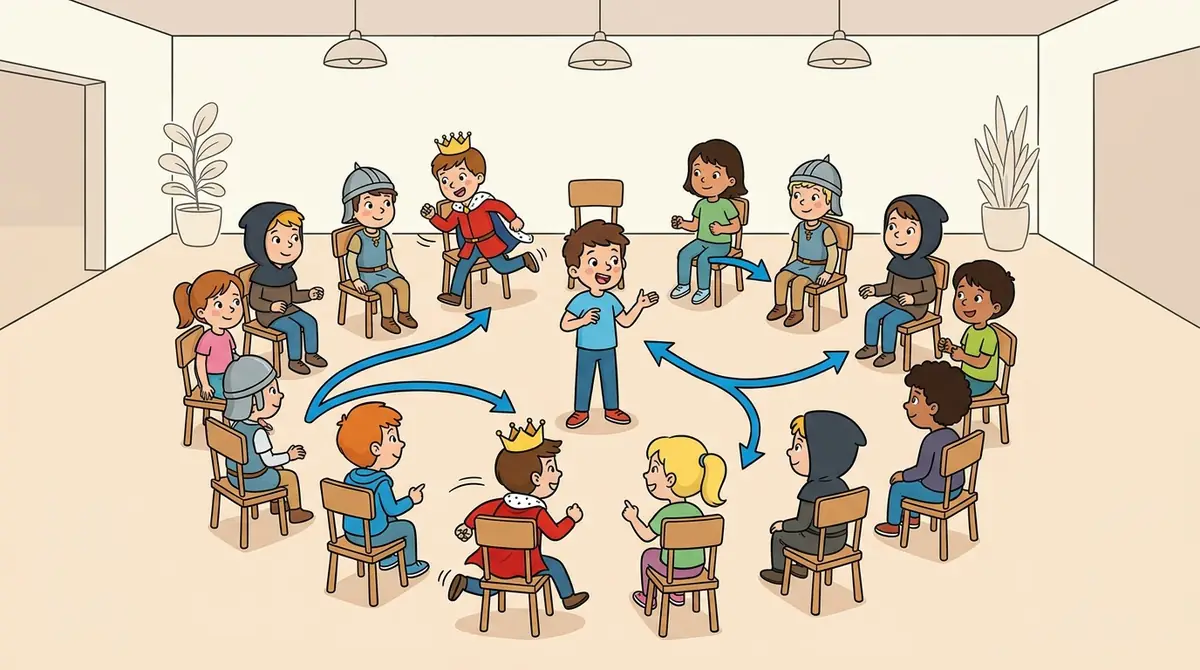 Illustration du jeu « Drame à la cour »