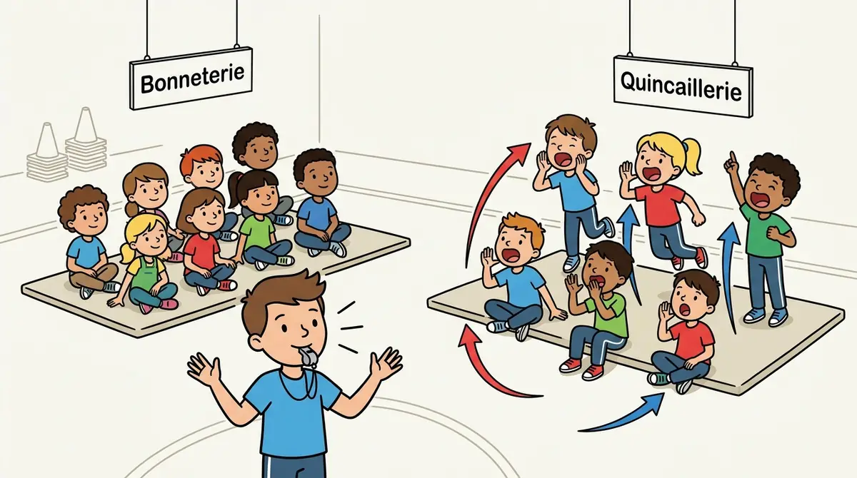 Illustration du jeu « Le grand magasin »