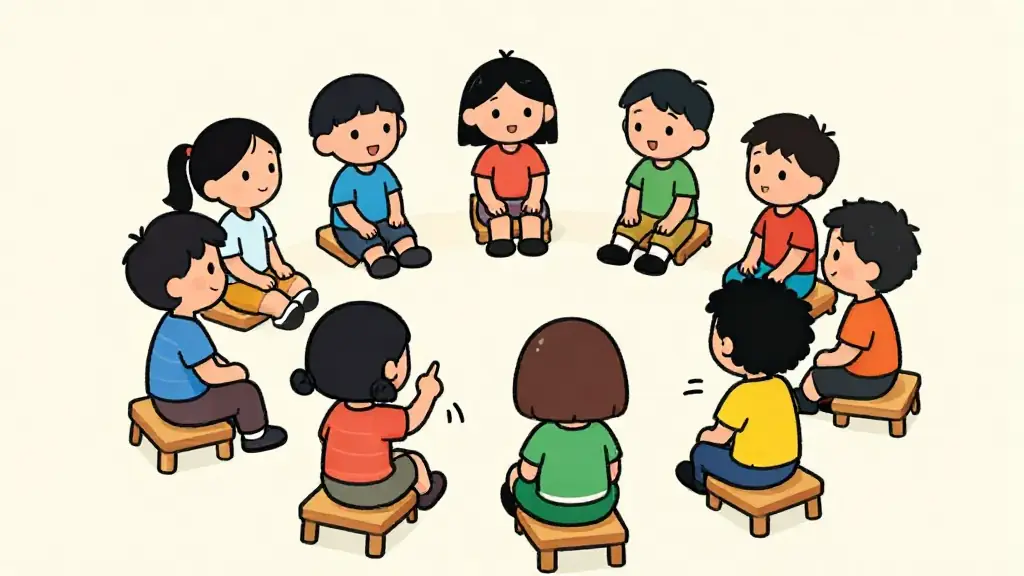 Illustration du jeu « Le point En Commun »