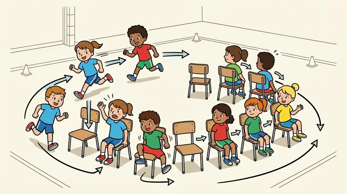 Illustration du jeu « La chaise du chasseur »
