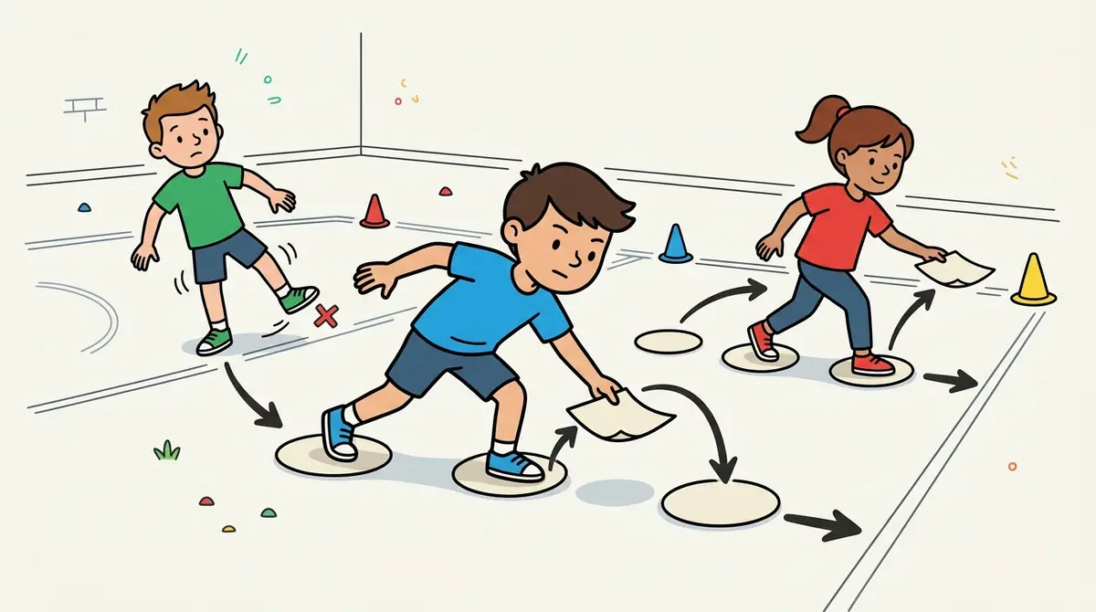 Illustration du jeu « Les soucoupes flottantes »