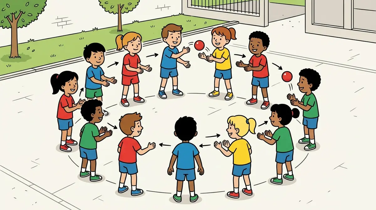 Illustration du jeu « Ballon-béret »