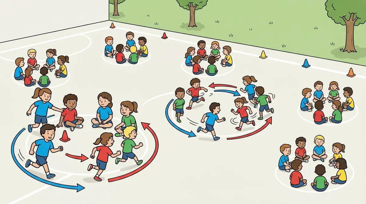 Illustration du jeu « À qui la place ? »