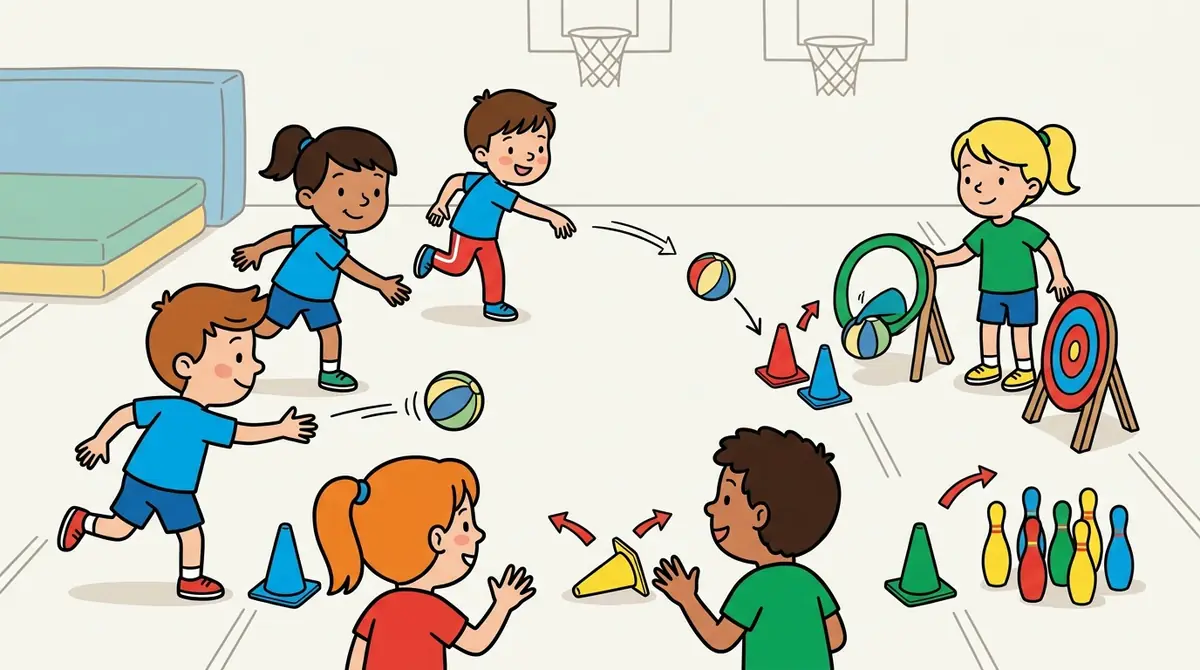 Illustration du jeu « Balle au but »