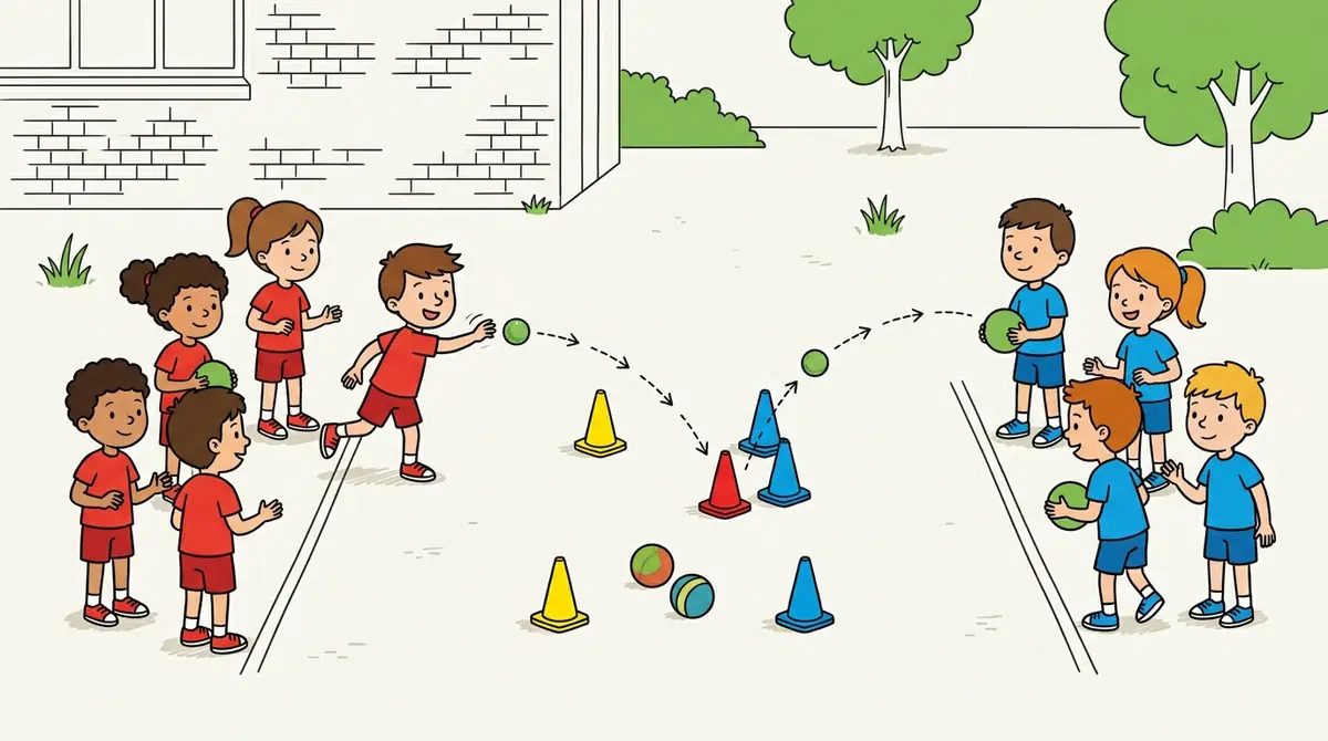 Illustration du jeu « Le ballon-terre »