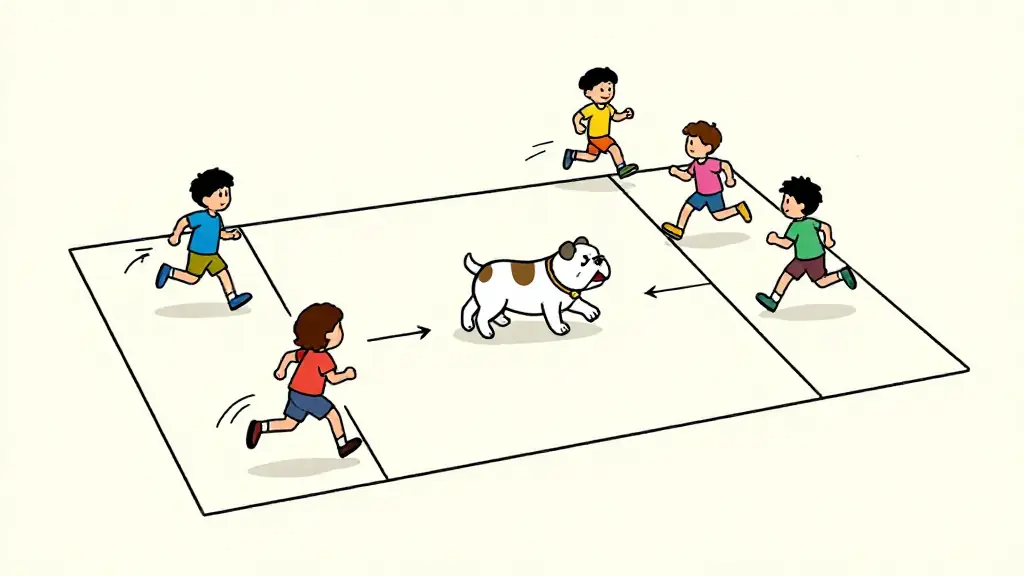 Illustration du jeu « British Bulldog »
